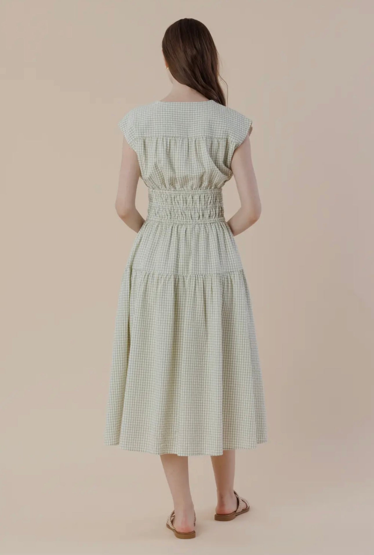 Vestido Moño Verde 💚