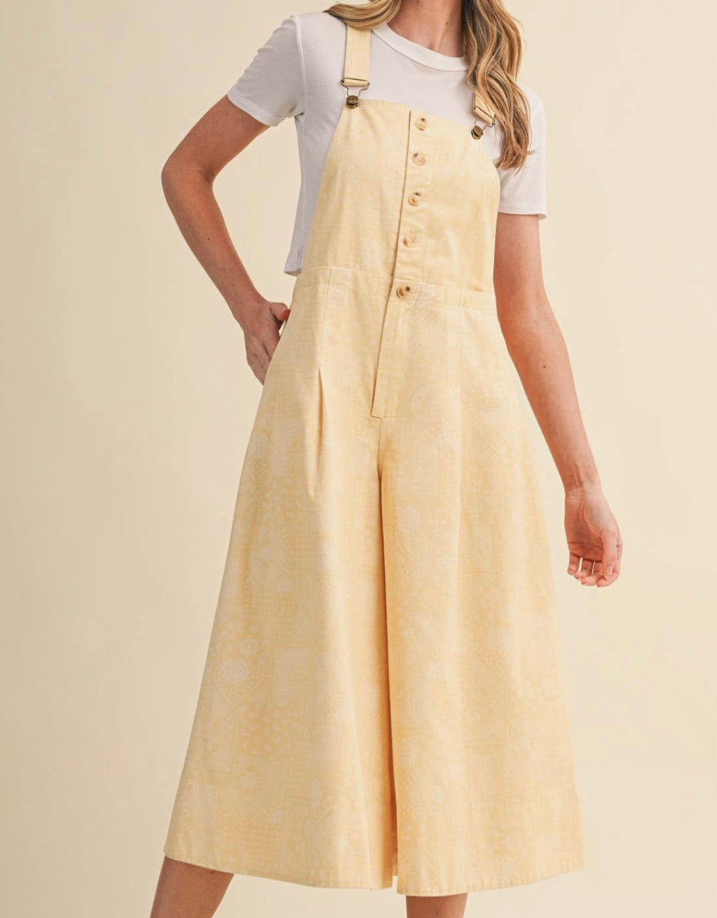 Overalls Butter Yellow